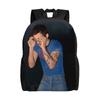 Kiss All the Time Backpack 2026 Music Aesthetic Backpacks Student Travel Big School Bags Colorful Rucksack