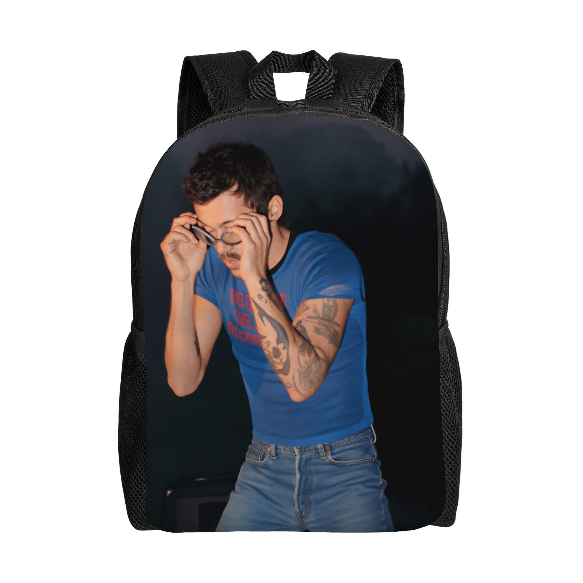 Sac à dos Kiss All the Time Harrys Styles 2026 Sacs à dos de cyclisme Unisexe Kawaii Sacs pour le lycée Rucksack à motif haute qualité (as the picture,as picture)