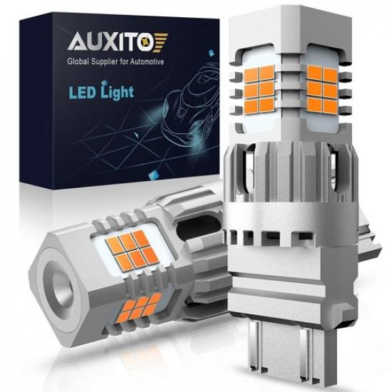 AUXITO 3156 3157 LED Turn Signal Light Bulbs CANBUS Anti Hyper Flash Amber EOA