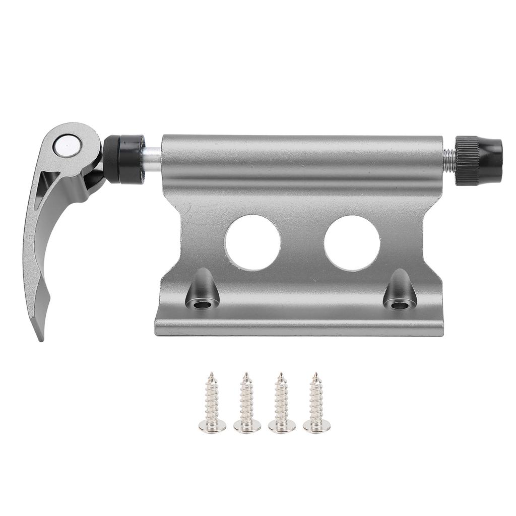 Bike Fork Mount Quick Release Bicycle Block Front Fork Fixed Clip Luggage Holder RackDeep Titanium