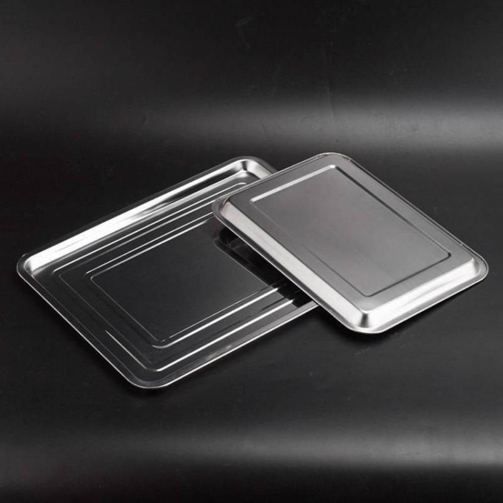 Thickened Barbecue Tray Rustproof Baking Pan Kitchen Supplies Serving Trays  Canteen