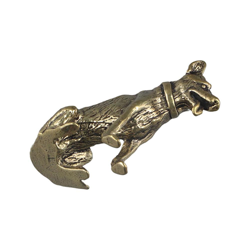 Pure Copper Copper Wolf Dog Antique Puppy Miniatures Retro   Home Decor
