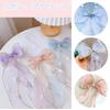 Doyime 3-Piece Ribbon Hair Clip Hair Accessory Set for Kids, Bow Princess Hairpins, Stylish and Cute, Perfect for Recitals, Cosplay, Birthdays,