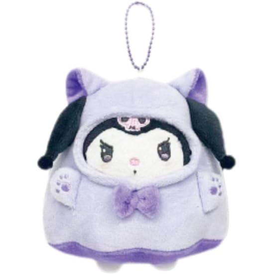 Hatakeyama Shoji Sanrio Halloween Mascot Pouch Neko Neko Obake Kuromi Approx. 13cm total length 6320 B0FGJFY6QH