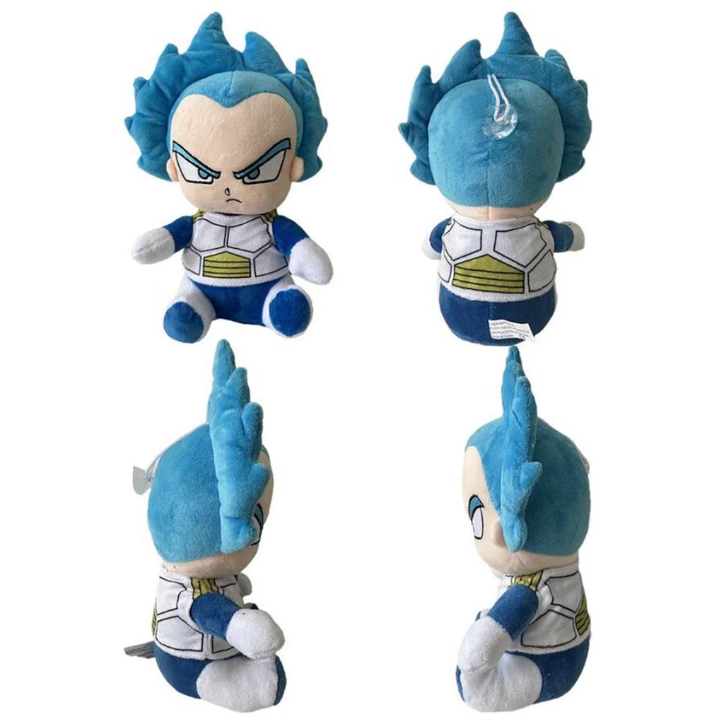 25cm Dragon Ball Plush Toy Japanese Anime Goku Vegeta Cartoon Character Doll Padding Classic Cute Beautiful Gifts For Kids Toys