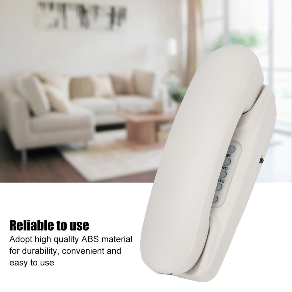 KX TS970 Wired English Hanging Telephone Available for UK (UK Telephone Line with Random Color)