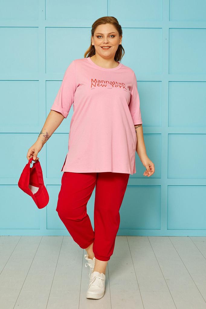 Women's Style Big Size T-Shirt Printed Cotton T-Shirt