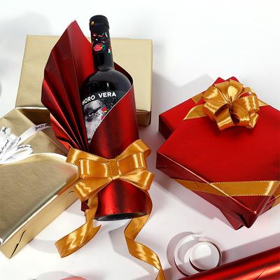 3m*43cm Matte Red Wrapping Paper Christmas Tree Packaging Gift Wrapping Paper Gift Paper Suitable for Birthdays and Festivals