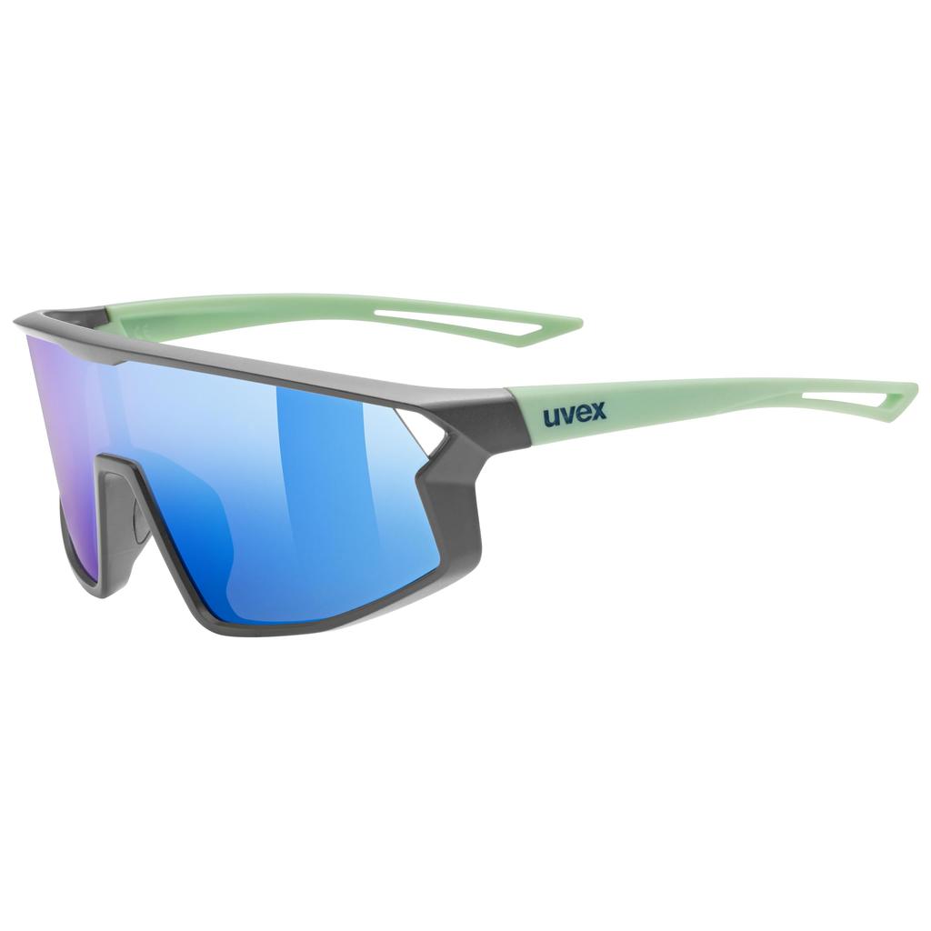 Uvex Sports Sunglasses with UV400 Protection and Large Mirrored Skyryse Kids' Lenses, Jr.
