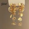 Daily Outfit Accessories 1 Pair Women Drop Earrings Retro Style