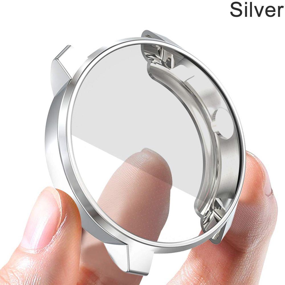 Smart Electroplated Slim TPU Watch Case Protective Cover Silicone Shell Screen Film