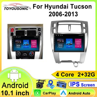 For Hyundai Tucson 2006 - 2013 Android 13 Auto Radio Car Multimedia Video Player GPS Navigation Screen DSP BT Wireless Carplay