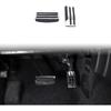 Gas Accelerator Pedal Covers Compatible with Nissan Frontier 2022-2024 Stainless Steel Throttle Brake Pedal Cover Anti-Slip No Drilling Brake Foot