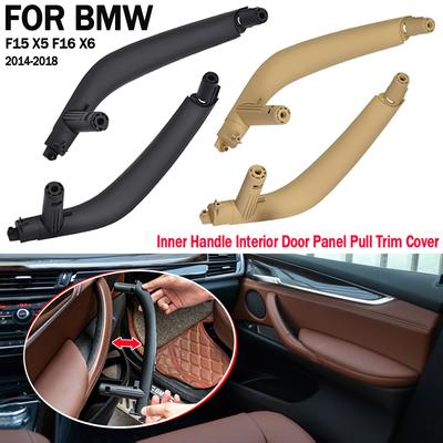 New Car Right Left Inner Door Panel Handle Pull Trim Cover Auto Interior Accessories For BMW F15 X5 2013-2018 F16 X6