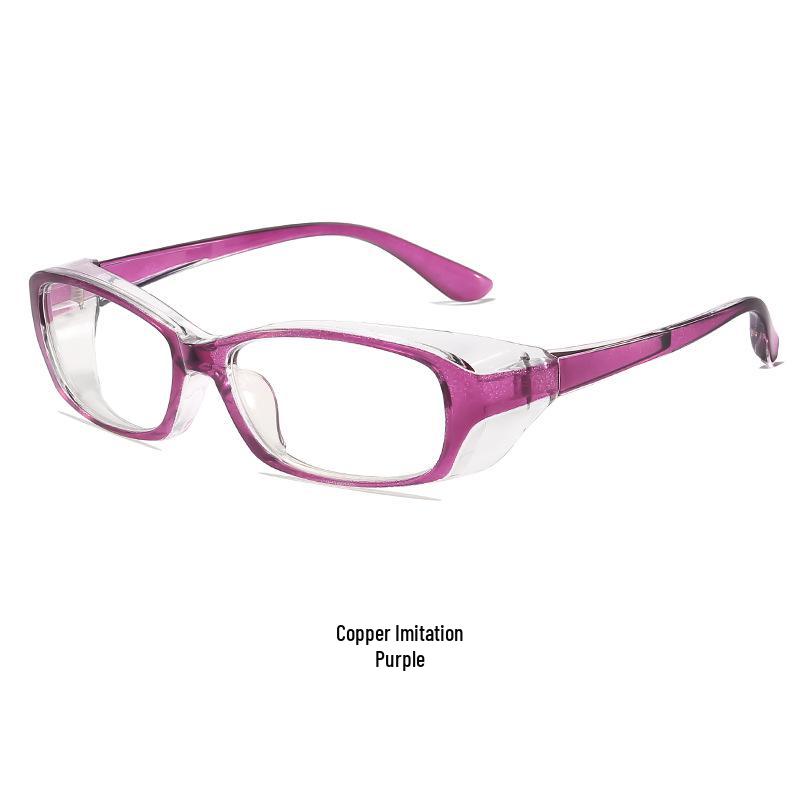 Trendy Jelly Color Anti-Fog & Anti-Splash Goggles – Transparent, Windproof, Sandproof, Anti-Pollen