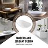 Modern Ceramic Vessel Sink 23.3" x 14.2" Bathroom Vanity Bowl Countertop