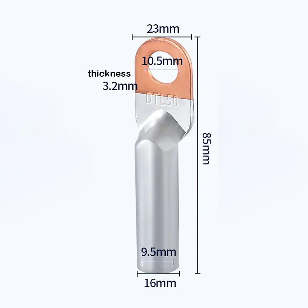 Small Cable Wire Connector Non-Insulated Terminal  Block Wire Joint Copper Connectors  Wire