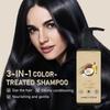 3 In 1 Hair Color Shampoo, Hair Dye Shampoo for Men & Women Grey Hair Coverage - Herbal Nourishing Hair Shampoo with Coconut Oil & Keratin for Dry Dam