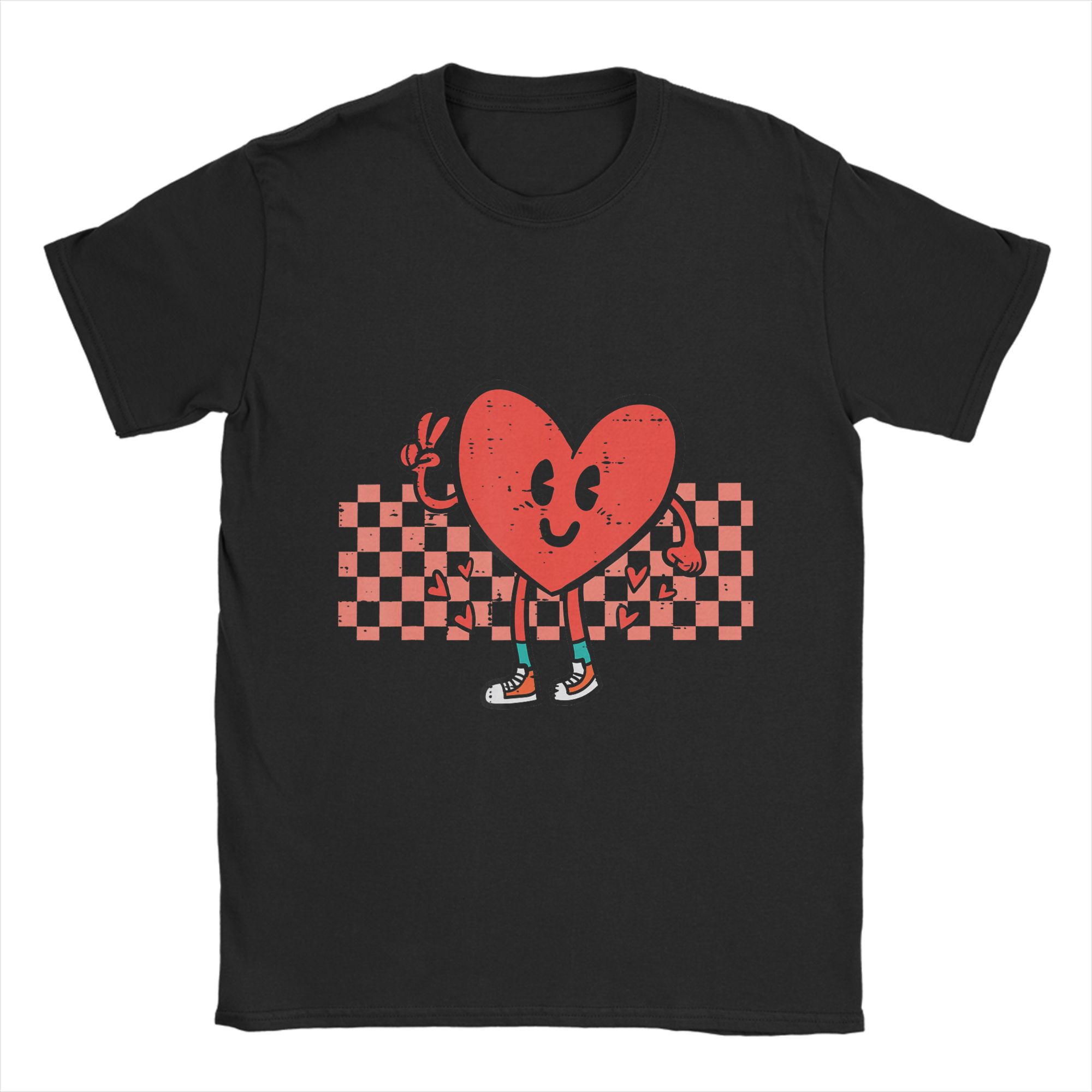 

Valentines Day Men s T Shirts Vintage Tee Shirt Short Sleeve Crew Neck T-Shirt Cotton 4XL 5XL 6XL Clothing - Men s Summer C... 5XL
