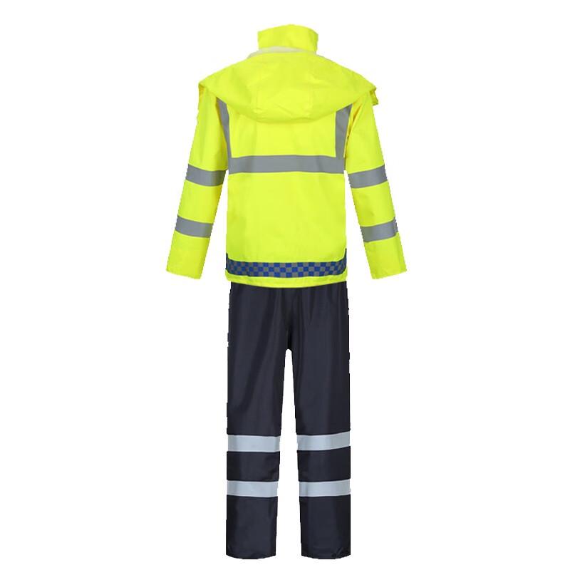 High Visibility Reflective Rain Suit