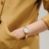 Breda Women's Jane Analog Watch Gold and Blue Mother of Pearl 1741C