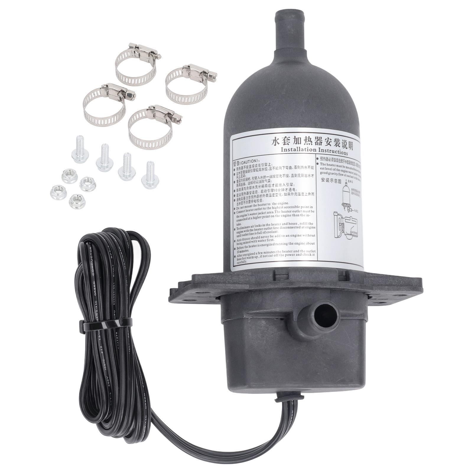 1500W Coolant Preheater with Thermostat IP54