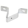 10PCS Rail Mounting U Bracket C45 Stainless Steel Guide Rail Inclined Support U Shaped Connector Bracket M5 Hole