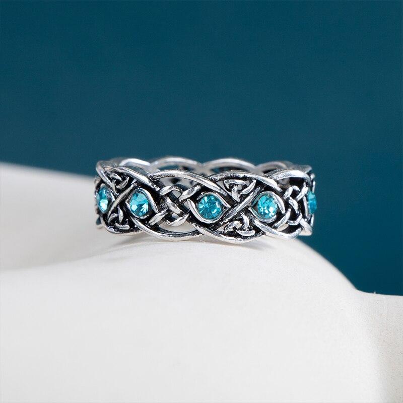 

Bella Box, Лидер продаж, скандинавская мифология, гигантский волк, кольцо унисекс, небесно-голубой камень, хип-хоп, рок, мужские/женские подарочные кольца для пары в стиле панк-вечеринки 6 циан