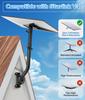 PAHTTO Starlink Gen 3 Mount 28.3-inch Adapter 2-in-1 Router Satellite Dish Wall Roof Evas Mount Kit All-metal 360-degree Rotatable Pole