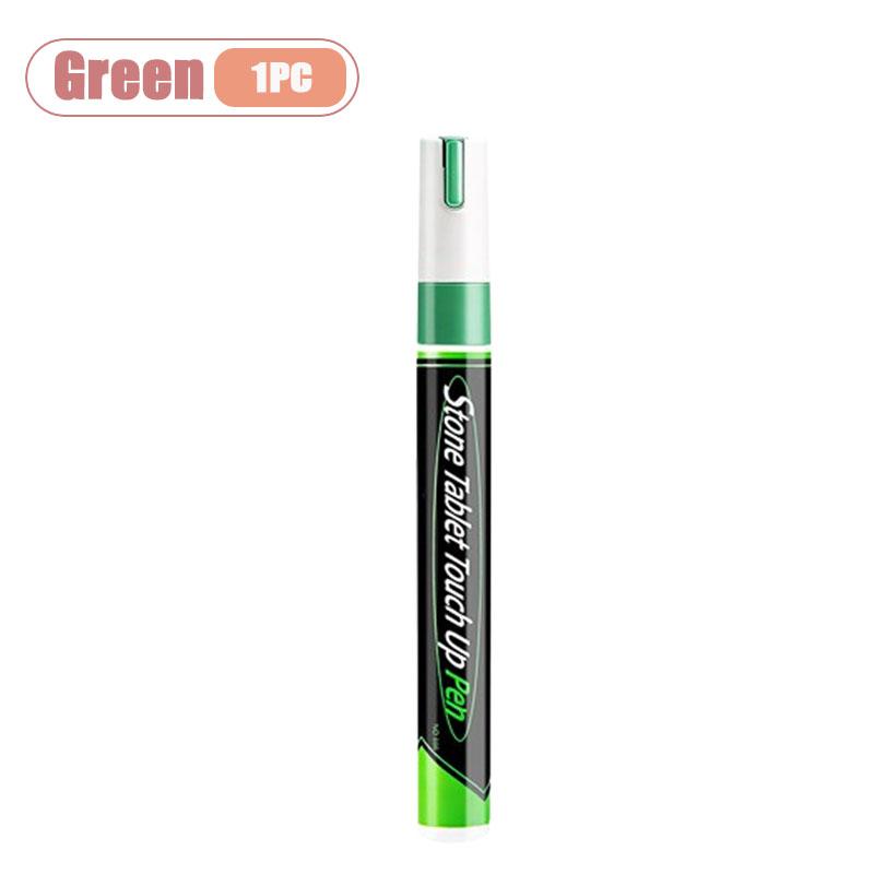 Tombstone Lettering Repair Paint Pen for Grave Marker Metal Stone High Heat Resistant Waterproof Fade Proof Outdoor Use