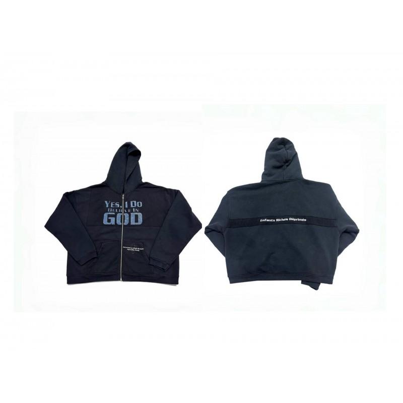 Mens Oversized Hooded Sweatshirt With Graphic Print Winter Streetwear Cotton Blend Pullover