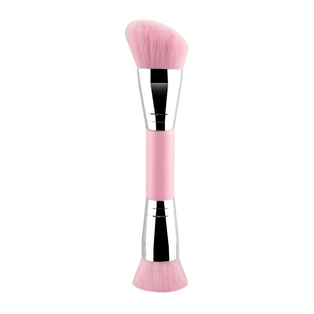 Double head makeup brush, oblique head foundation brush, round foundation brush, contour brush, flat head foundation brush, single brush.