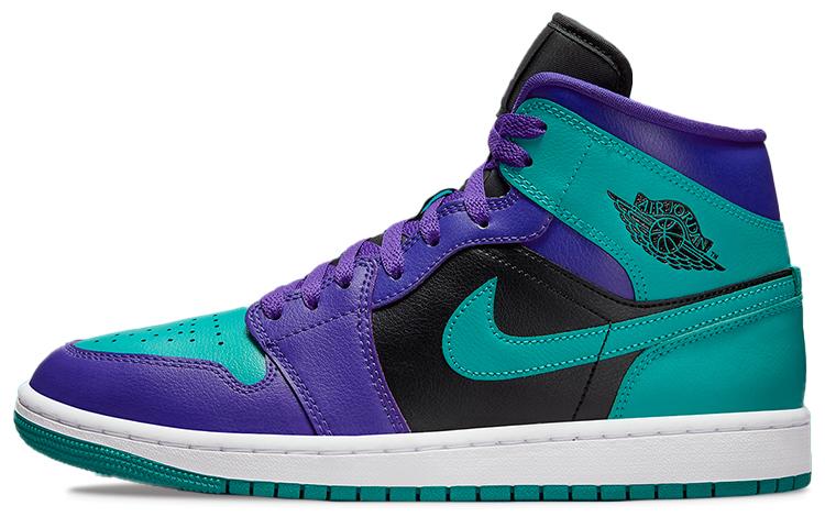 

Jordan 1 Mid Black Grape Women s BQ6472-502 36.5