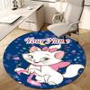 Personalized M-Marie Round Chair Office Rug - Perfect for Mat, Office Chair & More - Ideal Gift for Birthdays and Holidays