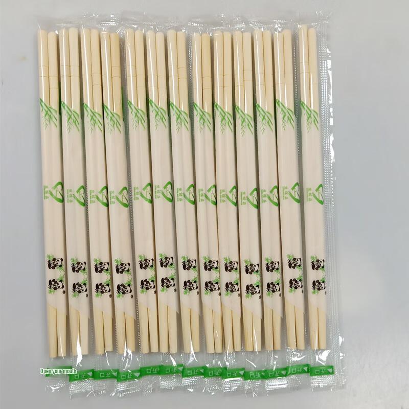 Panda Einweg-Bambusstäbchen (5000 Paare)