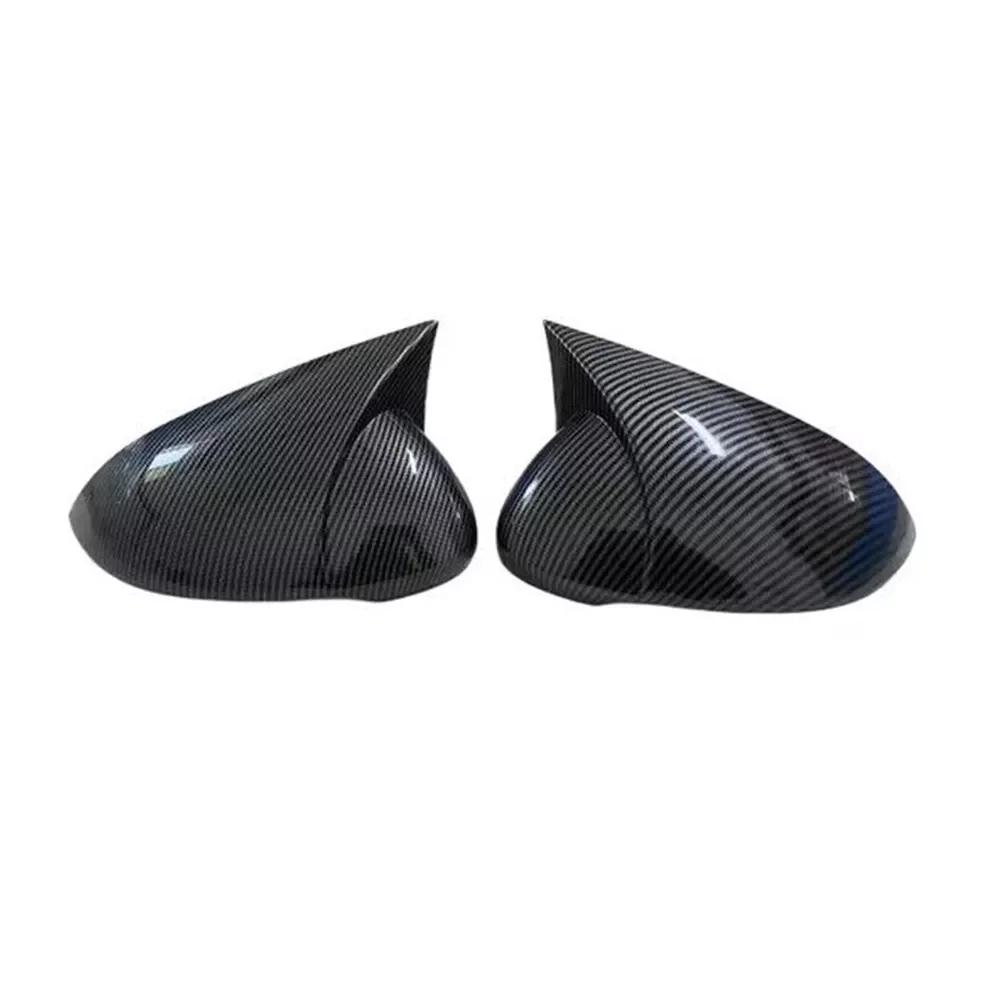 For Volkswagen VW Passat B8 2017-2019 Car Sticker Rearview Side Mirror Cover Wing Cap Exterior Door Rear View Case Trim Carbon