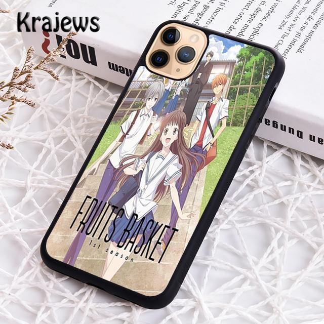 Krajews Fruits Basket Anime Handyhülle Cover Für iPhone 14 5 SE 6s 7 8 plus X XR XS 11 12 13 pro max Samsung Galaxy S21 S22ultra