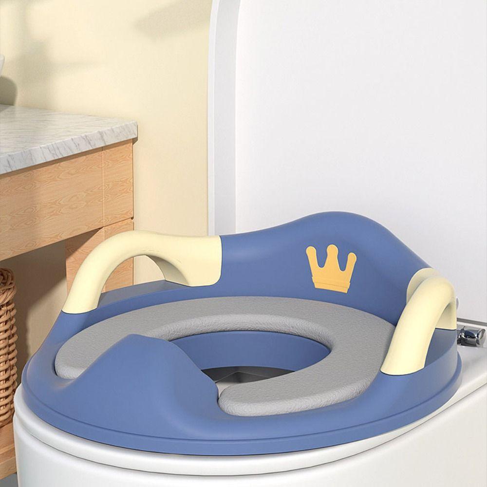 Crown Pattern Children's Toilet Seat Easy To Wash Toilet Seat Gasket for Boys Girls