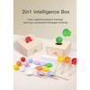 Baby Wooden Montessori Sensory Toys Permanence Objects Target Coin Box Color Ball Sorting Games Fine Motor Skill Education Toys