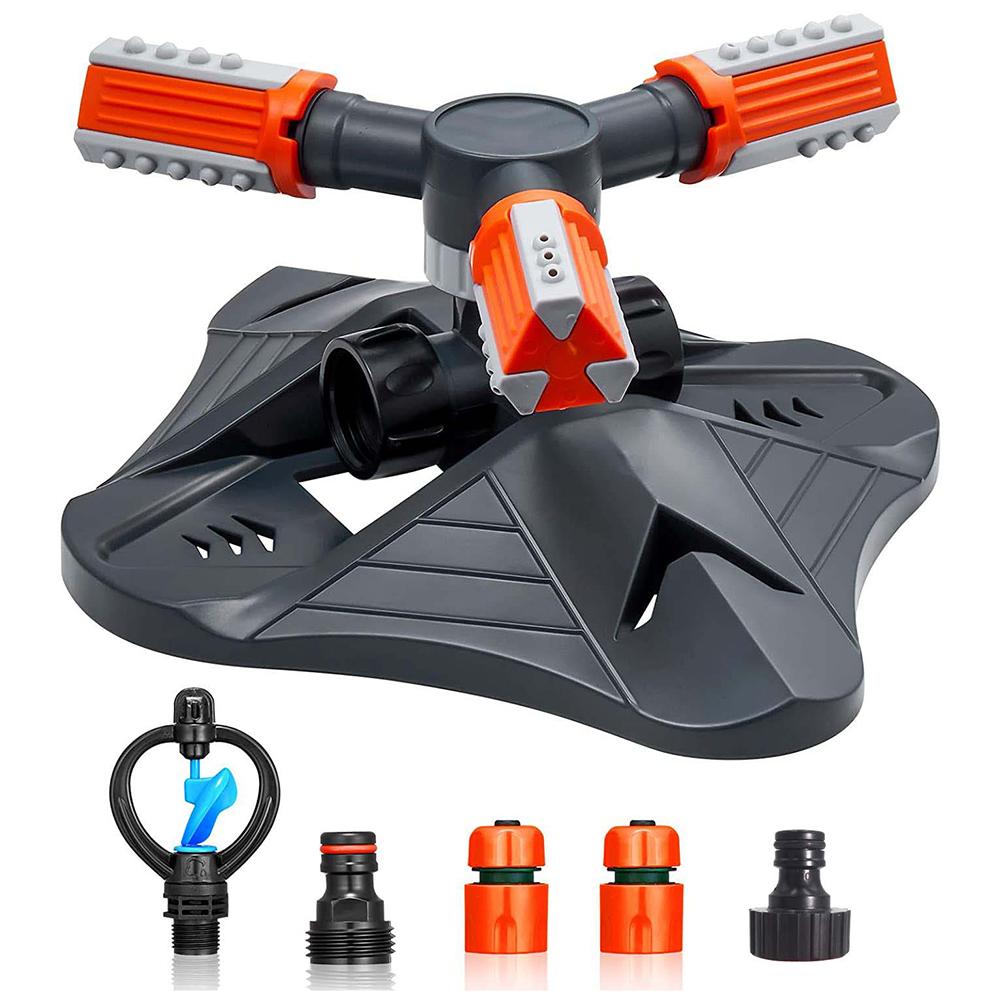 Automatic Garden Sprinklers 360 Degree Rotary Nozzle Water Sprinkler Irrigation Supplies Saving Watering Irrigation Tool Kits