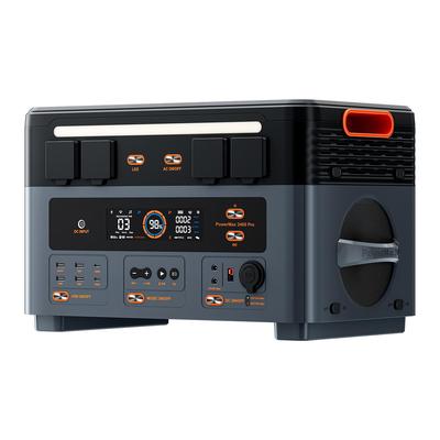 OSCAL PowerMax2400 Pro 2400W Φορητός Σταθμός Ενέργειας, Μπαταρία LiFePO4 2016Wh, 16 Έξοδοι Ηλιακός Γεννήτρια, Γρήγορη Φόρτιση 1.6 Ώρες, Έλεγχος μέσω Έξυπνης Εφαρμογής
