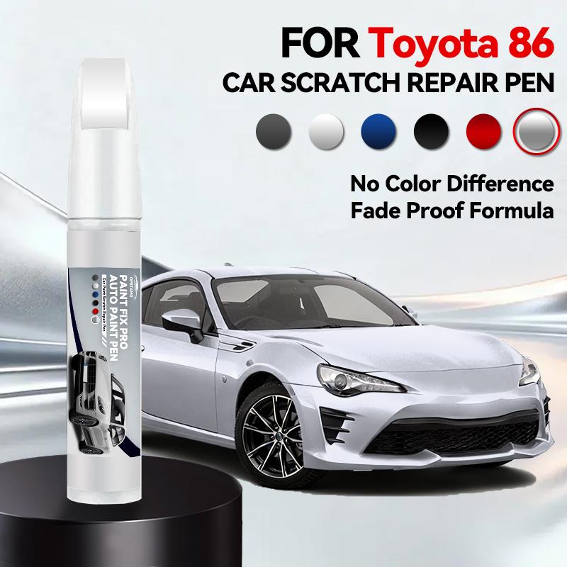 

Vehicle for Exclusive Use For Toyota 86 1990-2026 Paint Repair Pen Touch Up Scratch Remover DIY Auto Accessories Black White Sil срібний