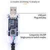 RGB Dynamic Demon Eye Decorative Light Truck Devil's Eye Light Led Display Decor Pixel Panel Windshield USB 5V Multi-Mode Lamp