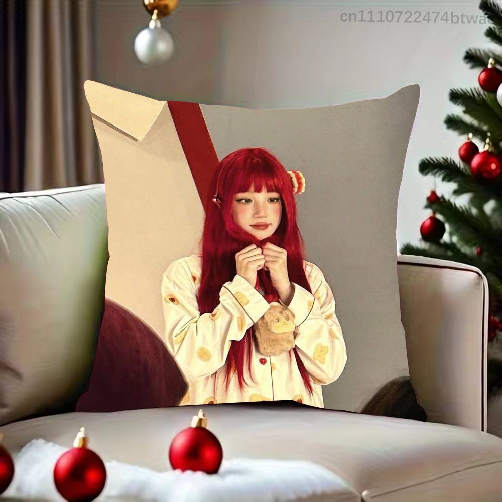 Singer YYUQI Pillow Case For Sofa Bedroom Living Room Plush Cushion Cover Decorations and Protector