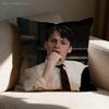 D-Dead P-Poets S-Society Pillow Case Print Polyester Fiber 40X40 cm Home Sofa Throw Cushion Cover Decoration