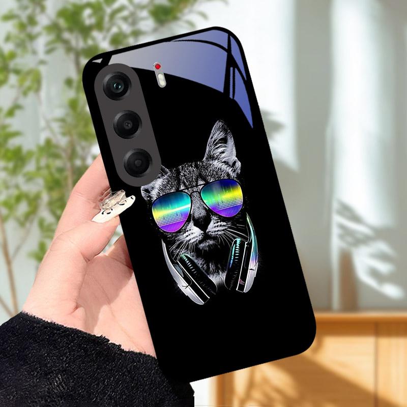 For Tecno Camon 40 Pro 4G Phone Case Lens Protection Bumper For TECNO Camon40 Pro 40Pro 4G Tempered Glass Back Cover Fundas Capa