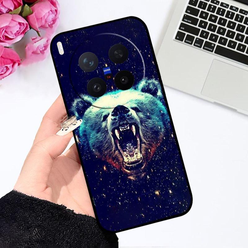Hülle Für Vivo X300 Pro Handyhülle Mode Niedlich Cartoon Silikon Weiches TPU Rückseite Abdeckung Für VIVO X 300 Pro X300Pro 5G Schutz Hülle