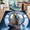 Manchester City FC Pattern Rug, Indoor/Outdoor Mat, for Picnic, Gameroom, Bedroom, Office, Living Room, Home Decor Carpet, Birthday Gift