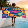 A Bionic Fish Ocean-Themed Beach Towel, Perfect for Ocean Festivals.Coral Reef Seabed,Coral Reef Aquarium,Collective Unconscious
