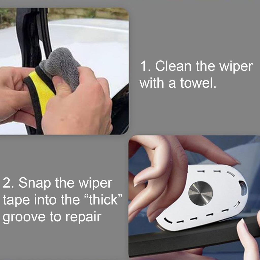Windschutzscheibenwischer Reparaturwerkzeug, Frontscheibenwischer Reparateur - Wischerblatt Restaurator, Ergonomisch Tragbar